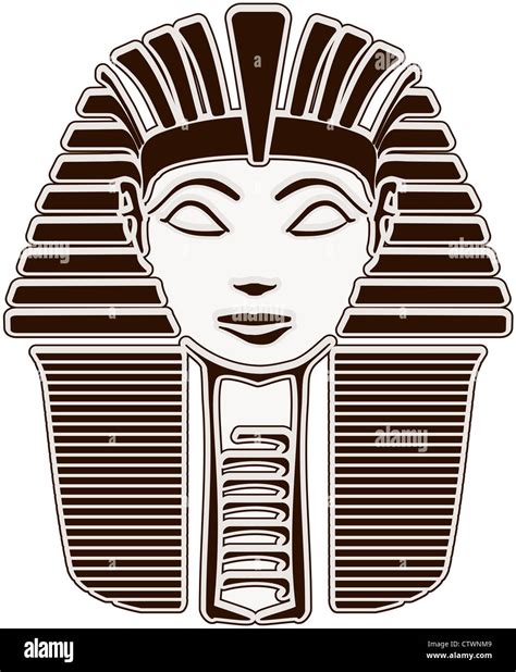 Pharaoh Hatshepsut sphinx head mask, Egyptian woman king Stock Photo: 49738313 - Alamy