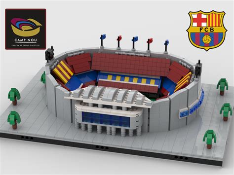 LEGO MOC Camp Nou stadium by gabizon | Rebrickable - Build with LEGO