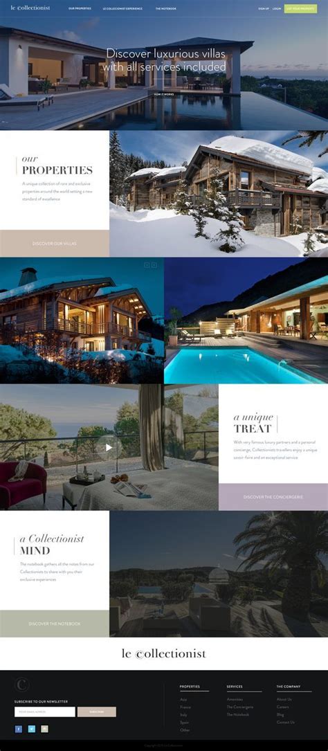 Real Estate Web Design Inspiration 2017 | Hook Agency | Real estate web design inspiration, Real ...