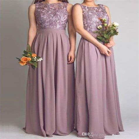 Mauve Wedding Dress