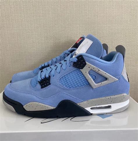 Air Jordan 4 Retro University Blue – PK-Shoes