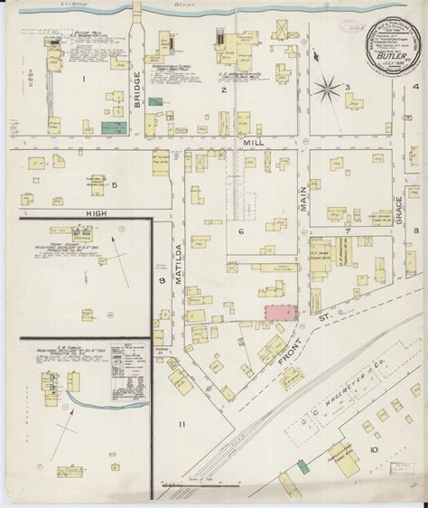 Sanborn Maps Online - Pendleton County, KY | Sanborn, Map, Genealogy ...