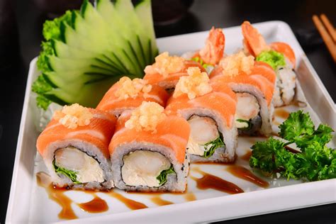 Download Fish Seafood Food Sushi 4k Ultra HD Wallpaper