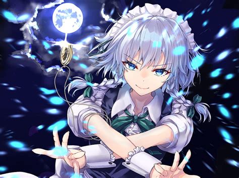 1080P free download | Anime, Touhou, Sakuya Izayoi, HD wallpaper | Peakpx