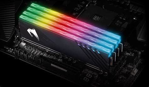 This RGB memory kit runs faster in certain Gigabyte Aorus motherboards ...