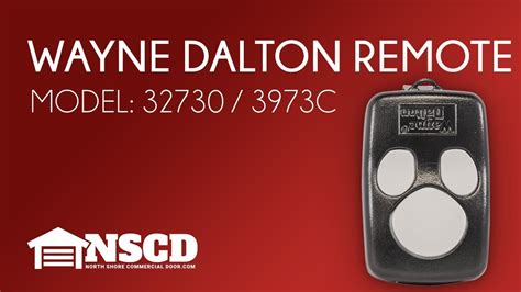 Wayne Dalton Garage Door Opener Manual