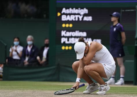 Wimbledon 2021: Ash Barty holds off Karolina Pliskova to win second Slam - al.com