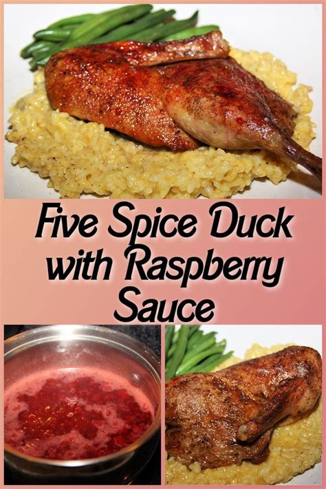 Five Spice Duck with Raspberry Sauce | Recipe in 2024 | Interesting food recipes, Easy dinner ...