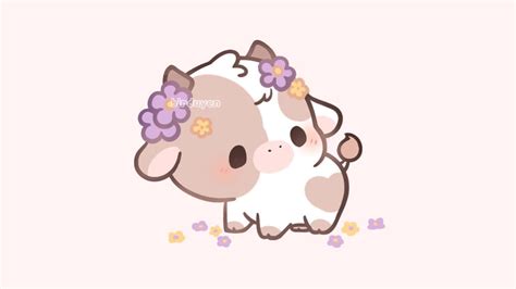 Share 60+ kawaii cute cow wallpaper latest - in.cdgdbentre