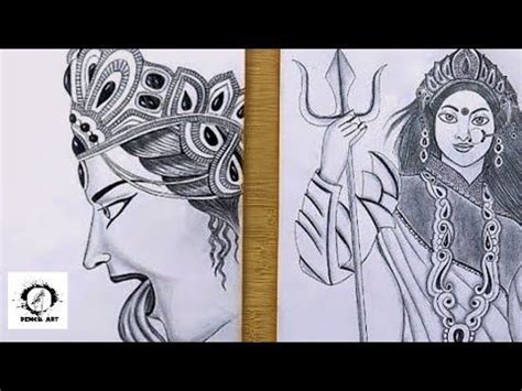 Two easy Durga maa navratri drawing step by step || easy navratri drawing for garba in 2022 ...