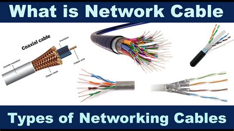 Types of Networking Cables [UTP VS STP Cable] Fiber Optic Cable VS ...