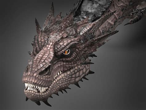 The Hobbit Smaug Dragon - 3D Model by SQUIR