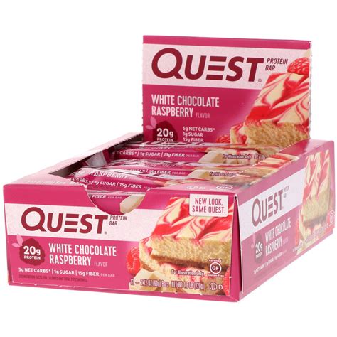 Quest Nutrition, Protein Bar, Various Flavors, 12 Bars, 60g Each – Ultimate Sup