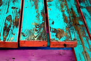 Picnic table in the rain, Taos | Second-Half Travels | Flickr