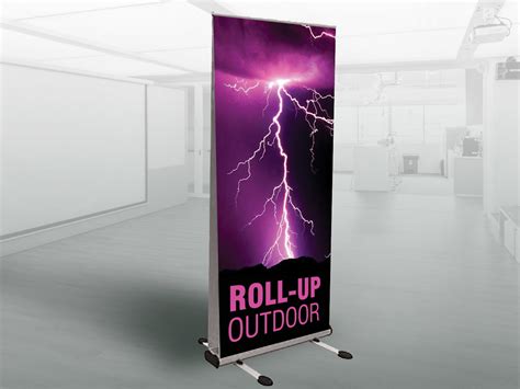Advertising Wide Screen Roll up Banner Stand/Pull up Banner/ Roller ...