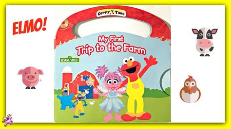 SESAME STREET ELMO "MY FIRST TRIP TO THE FARM" - Read Aloud - Storybook for children, kids - YouTube