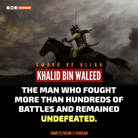 Khalid Ibn Walid Quotes | Germany Quotes