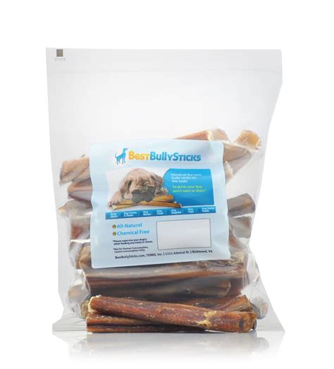 6-Inch Jumbo Odor-Free Bully Stick | Bully sticks, Natural dog treats, Odor