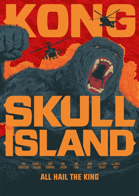 Kong Skull Island Competition Entry | Poster By Griffin__design