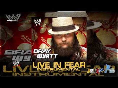 WWE: Live In Fear (Instrumental) (Bray Wyatt) By Mark Crozer + Link And Cover - YouTube | Bray ...