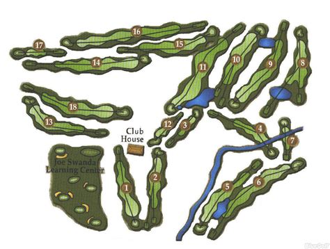 New Richmond Golf Course - Old Course - Layout Map | Course Database