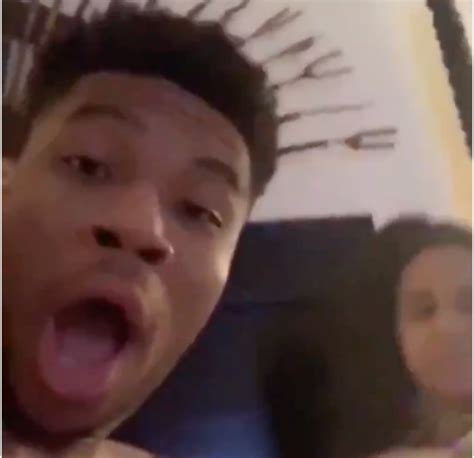 Giannis Antetokounmpo loses it when he finds out his girlfriend was a ...