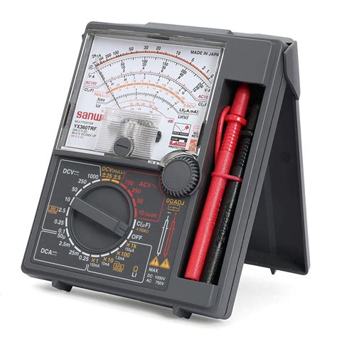 Amazon.co.jp: Sanwa, Japan Analog Multimeter YX360TRF (ORIGINAL MADE IN JAPAN) : 産業・研究開発用品