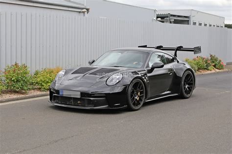 New 992 Porsche 911 GT3 RS Spotted in Traffic, the Wing Game Is Insane ...