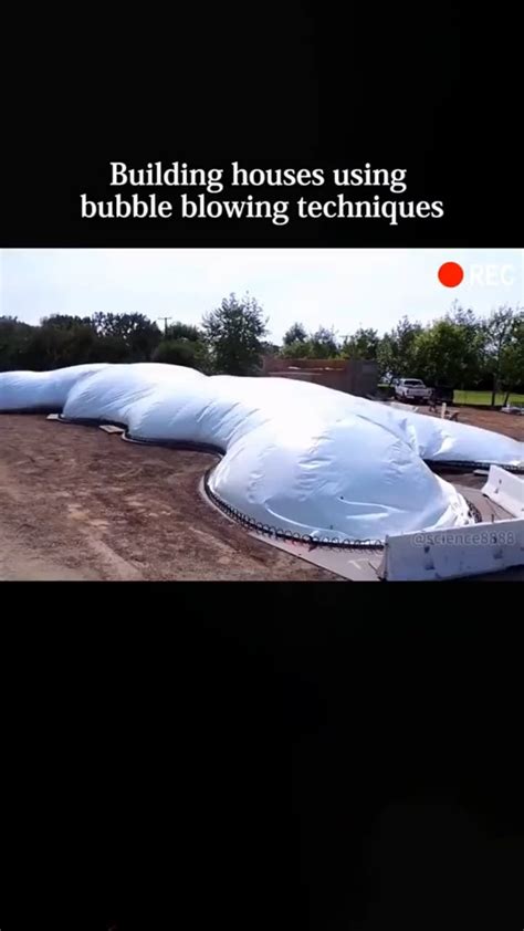 Building Houses using Bubble Blowing Techniques : r/STEW_ScTecEngWorld