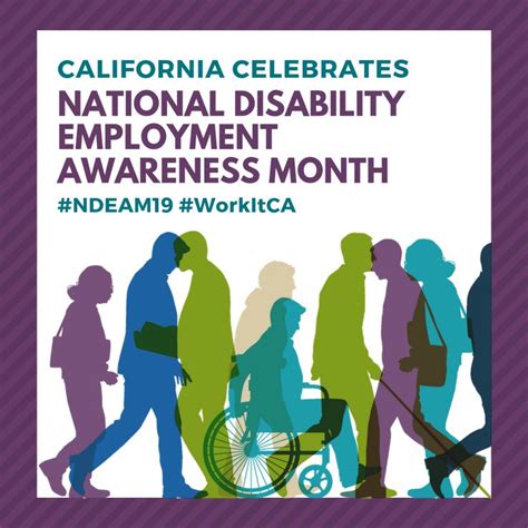 National Disability Employment Awareness Month 2019 | Awareness month ...