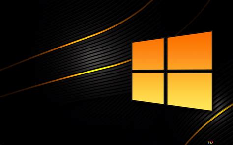 Windows 10 Black 8K wallpaper download