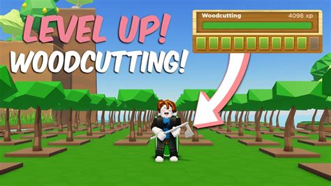 Roblox Farmstead Woodcutting | Fast Skill Level Increase Tutorial ...