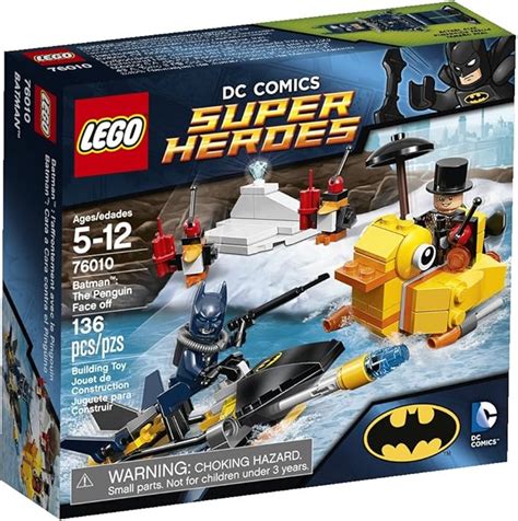 Batman the Penguin Face Off LEGO® Super Heroes Set 76010 : Amazon.co.uk: Toys & Games