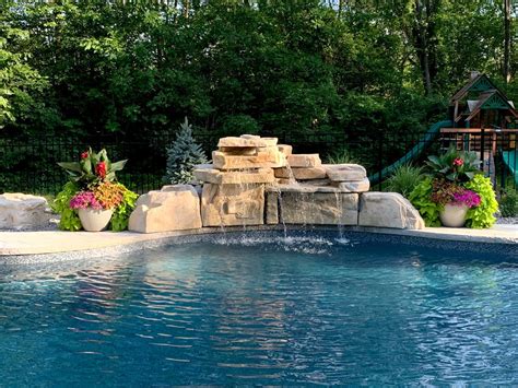 The Perfect Home Waterfall - RicoRock 4 Foot Double Pool Waterfall Kit