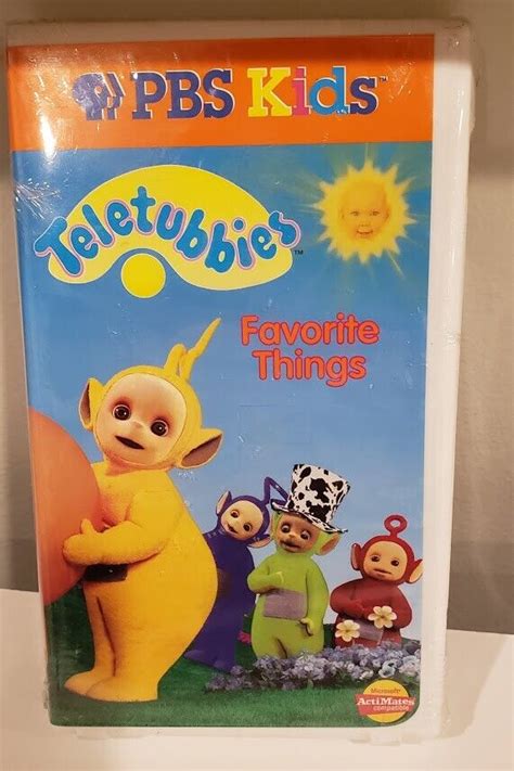 Vintage/Rare Teletubbies - Favorite Things PBS Kids (VHS, 1999) - NEW ...