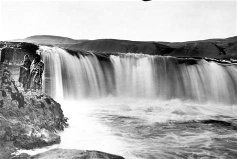 Celilo Falls disappears in hours after The Dalles Dam floodgates are closed on March 10, 1957 ...