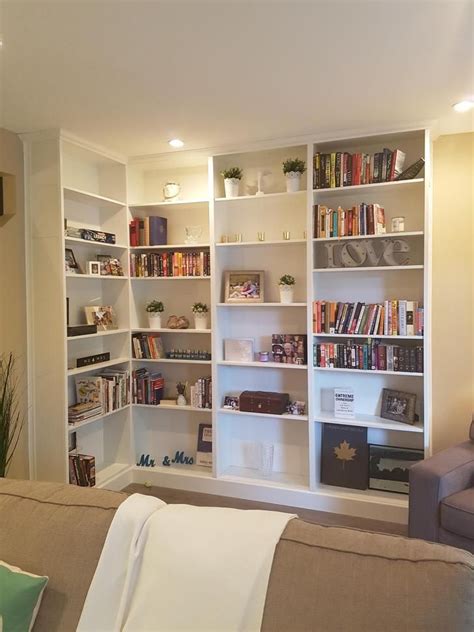 Billy DIY Bookshelf Wall - Album on Imgur | Bookshelves diy, Wall bookshelves, Diy bookshelf wall