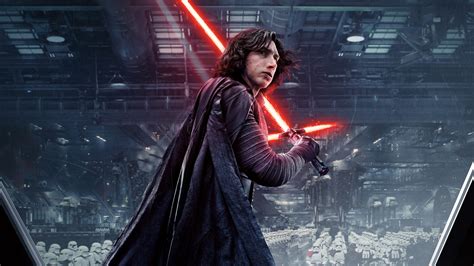 Adam Driver Kylo Ren Star Wars The Last Jedi 4K Wallpapers | HD Wallpapers | ID #22551