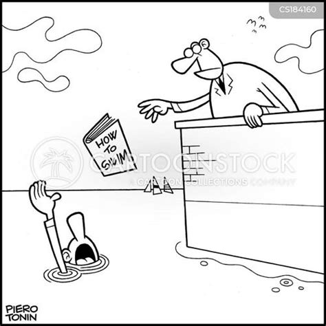 Drowning Cartoons and Comics - funny pictures from CartoonStock