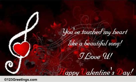 Valentine's Day Love Notes! Free Love Songs eCards, Greeting Cards | 123 Greetings