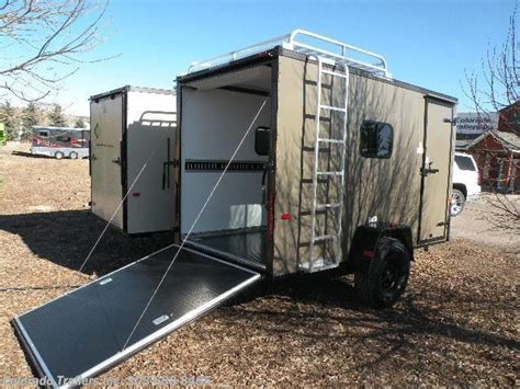 6x12 enclosed trailer toy hauler conversion - Marybelle Valencia