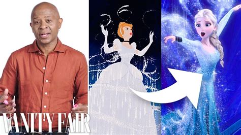 Disney Animation Designer Breaks Down Cinderella's Dress Transformation | Vanity Fair - YouTube