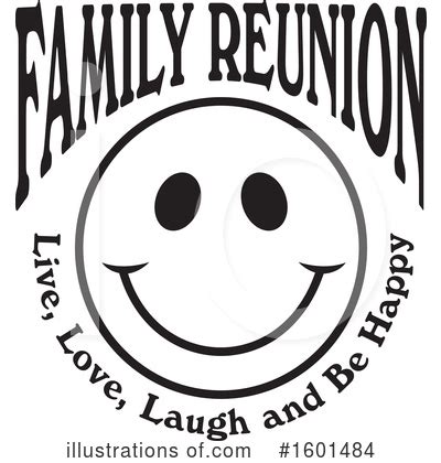 Family Reunion Clip Art Black And White