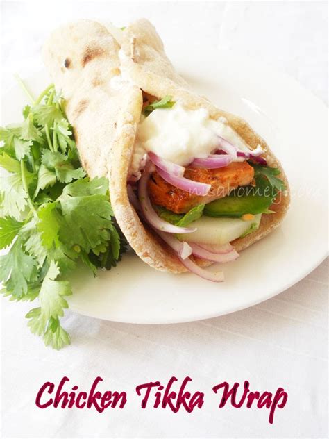 Chicken Tikka Wrap / Tandoori Roti Wrap | Cooking Is Easy