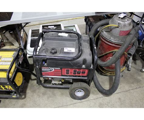 COLEMAN POWERMATE 6250 PORTABLE GAS GENERATOR - Able Auctions