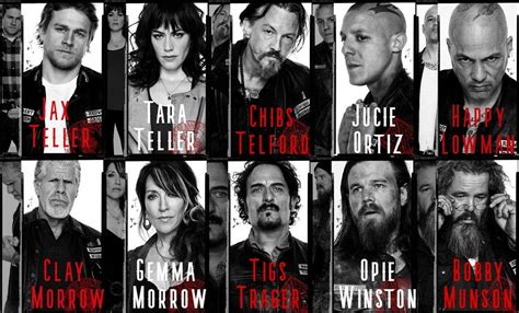 Sons of Anarchy Cast | Sons of anarchy cast, Sons of anarchy, Anarchy