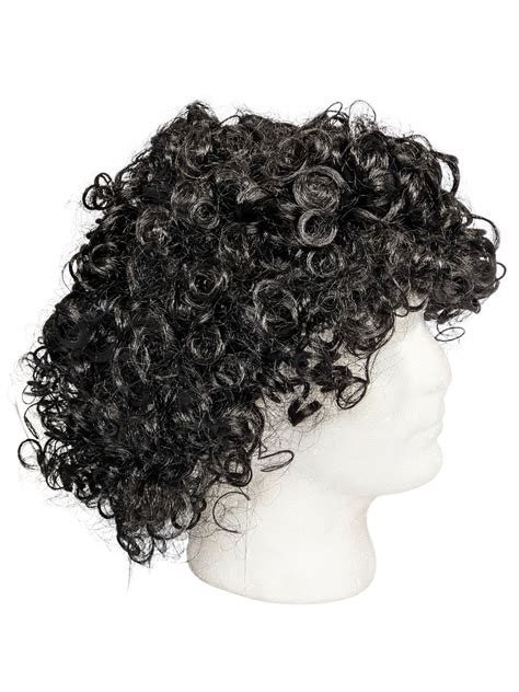 Jheri Curl Black Wig