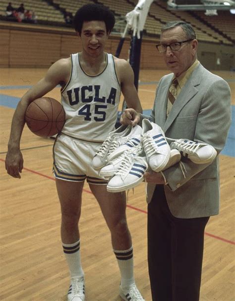 PHOTO: UCLA Basketball History, John Wooden Shows Adidas PHOTO: UCLA ...