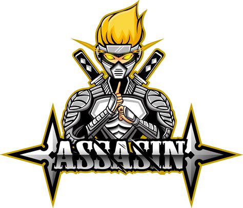 Assassin sport mascot logo design By Visink | TheHungryJPEG.com | Mascot logo design, Mascot ...