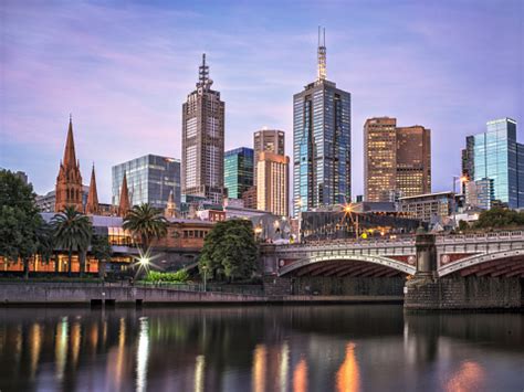 Melbourne Cbd Stock Photo - Download Image Now - iStock